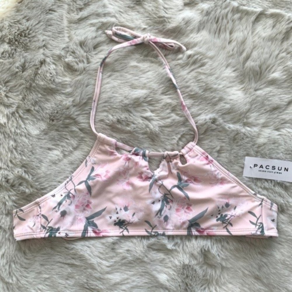 Floral Halter Bikini